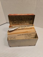 Vintage metal recipe for sale  South Royalton