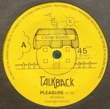 Talkback pleasure 1983 d'occasion  Expédié en Belgium