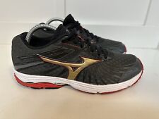 Tênis de corrida Mizuno Wave Sayonara 4 masculino preto, dourado e vermelho tamanho 8 comprar usado  Enviando para Brazil