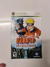 naruto the break bond xbox 360 manual comprar usado  Enviando para Brazil