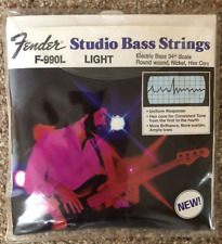 Usado, Cordas de baixo Fender Studio, baixo elétrico escala 34", núcleo hexagonal de níquel ferido redondo comprar usado  Enviando para Brazil