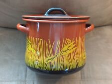 Vintage orange enamel for sale  Downers Grove