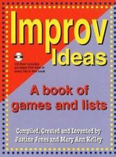 Improv Ideas: A Book of Games and Lis- 1566081130, Justine Jones, product bundle comprar usado  Enviando para Brazil