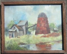 Acrylic painting old for sale  Eugene