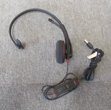 Fone de Ouvido Plantronics Blackwire C310-M Monaural com Fio USB Headband Microfone Preto comprar usado  Enviando para Brazil