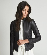 Women black leather for sale  Brooklyn