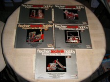 Fischertechnik Bauanleitungen, "Experimente+Modelle", hobby 4 Band 1,2,3,4,5, comprar usado  Enviando para Brazil