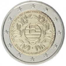 Euro commémorative grece d'occasion  Saint-Gervais-les-Bains