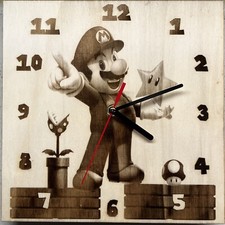Orologio parete legno usato  Valverde