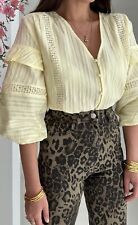 Camicia blusa giallo usato  Barletta