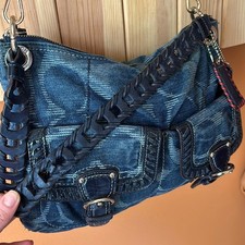 Coach blue denim for sale  Bristol