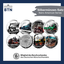 Silbermünzen satz ibero gebraucht kaufen  Meine