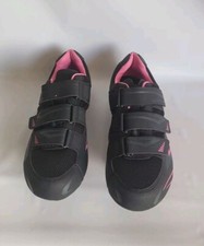 Tênis de ciclismo de estrada unissex Venzo feminino tamanho 11 masculino tamanho 9.5, usado comprar usado  Enviando para Brazil