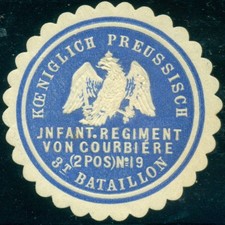 Siegelmarke koeniglich preussi gebraucht kaufen  Dommershausen, Lieg, Macken