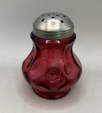 Fenton cranberry thumbprint for sale  Brookfield