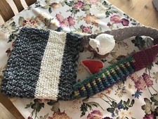 Häkel umhänge tasche gebraucht kaufen  Bad Königshofen