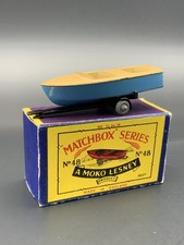 Matchbox Lesney Meteor Sports Boat  Nr.48a   Made England 50er @7748@ OVP comprar usado Matchbox Lesney Meteor Sports Boat  Nr.48a   Made England 50er @7748@ OVP comprar usado  Enviando para Brazil