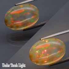 6,10 ct. Hardy FORTE! Opala cintilante natural GRANDE cor platina e arco-íris Etiópia comprar usado  Enviando para Brazil