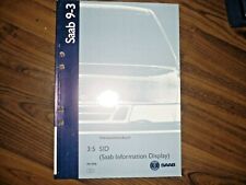 Saab werkstatthandbuch sid gebraucht kaufen  Vilshofen an der Donau