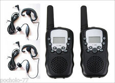 Walkie Talkies T388 + Auriculares Uso Gratis - Luz Pequeña y con VOX PMR446 segunda mano  Embacar hacia Mexico