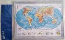 Carta geografica rilievo usato  Messina