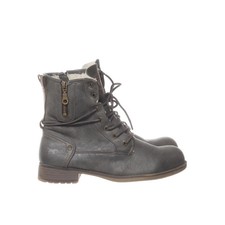 Mustang Shoes, Sznurowane kozaki, Rozmiar: 38, Szare, Skóra, Damskie #7w0 na sprzedaż  PL
