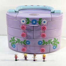 1991 Polly Pocket Pullout Playhouse Bluebird Brinquedos Completos com 4 Figuras Antigo comprar usado  Enviando para Brazil