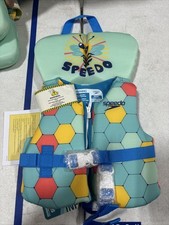 Colete salva-vidas Speedo natação PFD USCG aprovado até 30 libras abelha legal infantil comprar usado  Enviando para Brazil