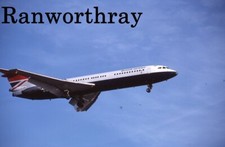 Aeronave original Slide Hawker Siddeley HS-121 Trident 2E British Air1980 #8298 comprar usado  Enviando para Brazil