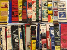 Lot vintage matchbook for sale  Melbourne
