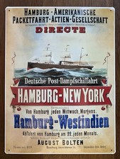 Metallschild blechschild deuts gebraucht kaufen  Berlin