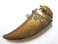 Antique brass vesta for sale  Marshall