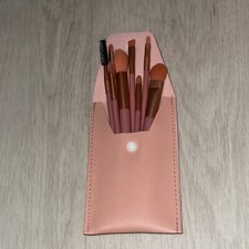 Conjunto profissional de 8 pincéis de maquiagem pó cosmético sombra rosa escuro pacote, usado comprar usado  Enviando para Brazil