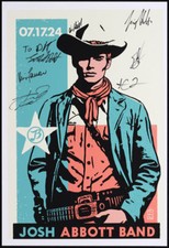 Autographed josh abbott for sale  Berkeley