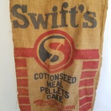 Vintage burlap feed d'occasion  Expédié en Belgium