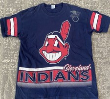 Camisa Vintage Cleveland Indians Chief Wahoo Extra Grande Antiga Anos 90 Bone Thugs N Harmony  comprar usado  Enviando para Brazil