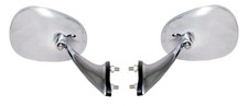 PARA 1956 - 1965 VW VOLKSWAGEN KARMANN GHIA CROMADO PORTA ESPELHO PAR LH & RH 2 PEÇAS comprar usado  Enviando para Brazil