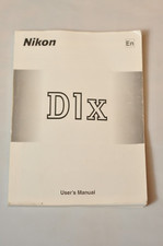 Nikon d1x instruction d'occasion  Expédié en Belgium