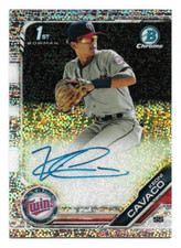 2019 Bowman Chrome autógrafos refratores brilhantes #CDAKC Keoni Cavaco automático /71 SP comprar usado  Enviando para Brazil