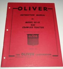 Oliver crawler tractor for sale  Elizabeth