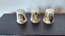 Versch fingerhüte eulenmotive gebraucht kaufen  Elbtal