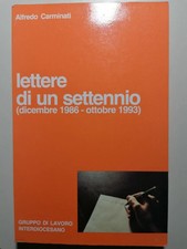 Alfredo carminati lettere usato  Sanremo