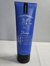Crema corporal Bath & Body Works aromaterapia sueño lavanda madera de cedro 8 oz **LEER** segunda mano  Embacar hacia Mexico