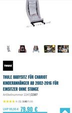 Super thule babysitz gebraucht kaufen  Brühl