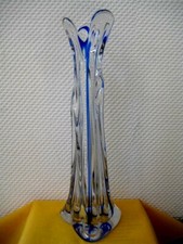 Zipfelvase glas vase gebraucht kaufen  Mettmann