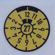 Sticker aufkleber tüv gebraucht kaufen  Eschborn