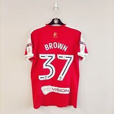 Chesterfield 2016/17 (#37 R. Brown) trzecia koszulka piłkarska wydanie meczowe Puma rozmiar S na sprzedaż  PL