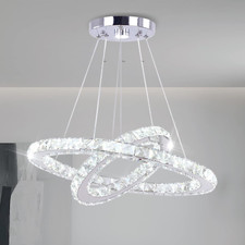 Led moderno lampadario usato  Roma