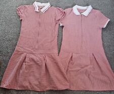 Girls red gingham for sale  IVYBRIDGE