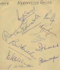 Busby babes team for sale  FELIXSTOWE